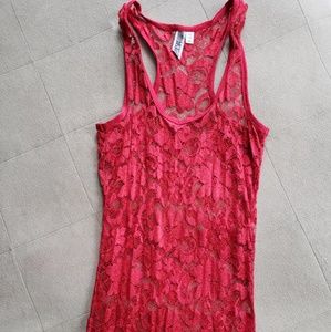 NWOT Lace tank